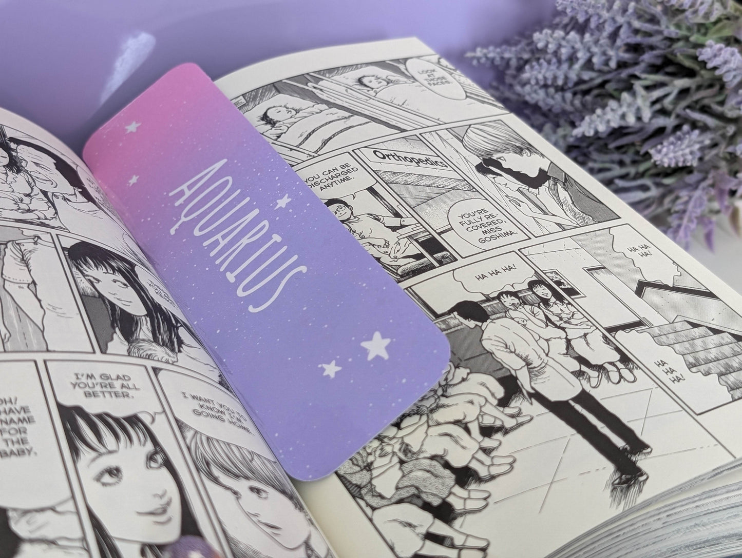 Aquarius Bookmark - IllustratingChristy