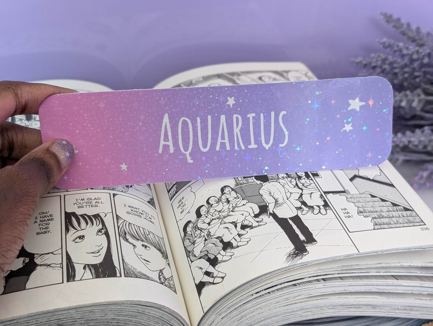 Aquarius Bookmark - IllustratingChristy