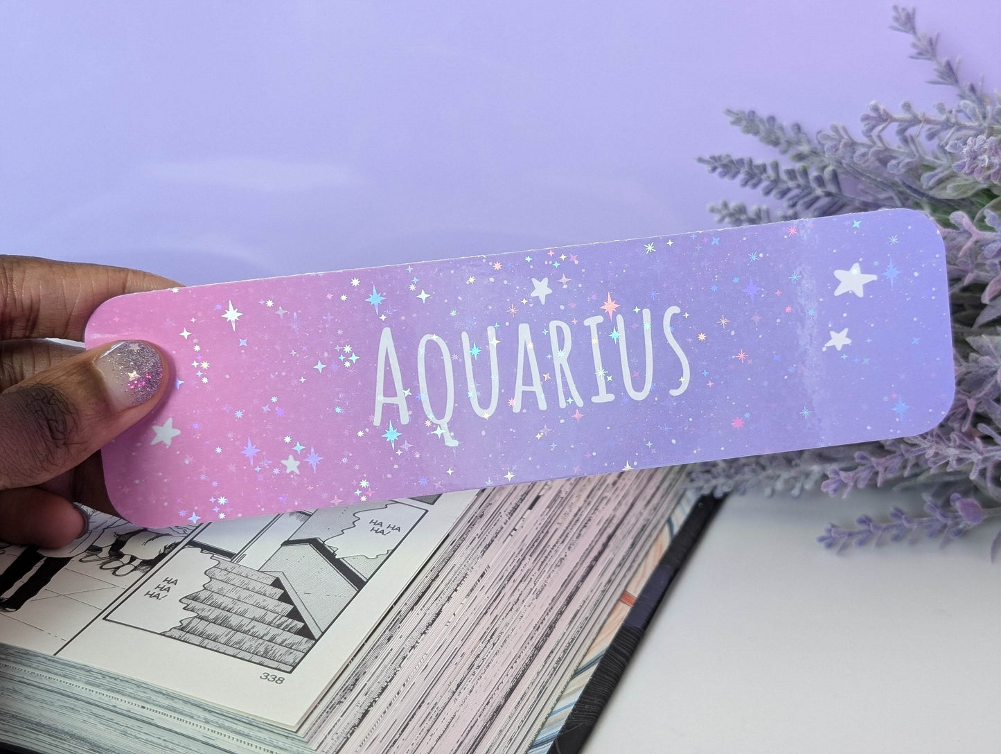 Aquarius Bookmark - IllustratingChristy