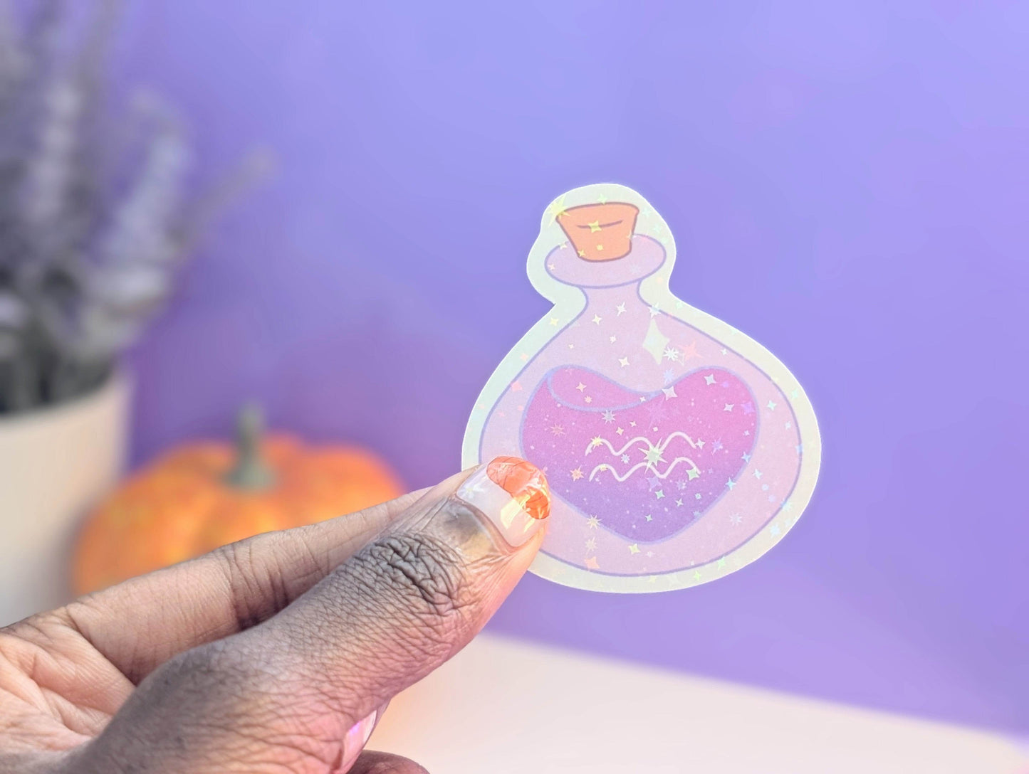 Aquarius Potion Sticker - IllustratingChristy