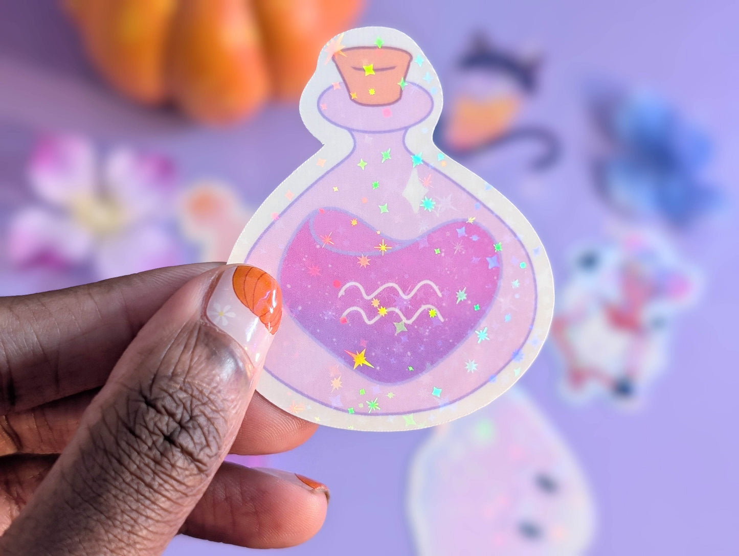Aquarius Potion Sticker - IllustratingChristy