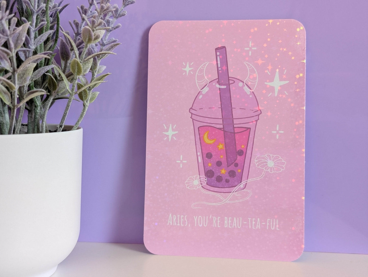 Aries Boba Art Print - IllustratingChristy