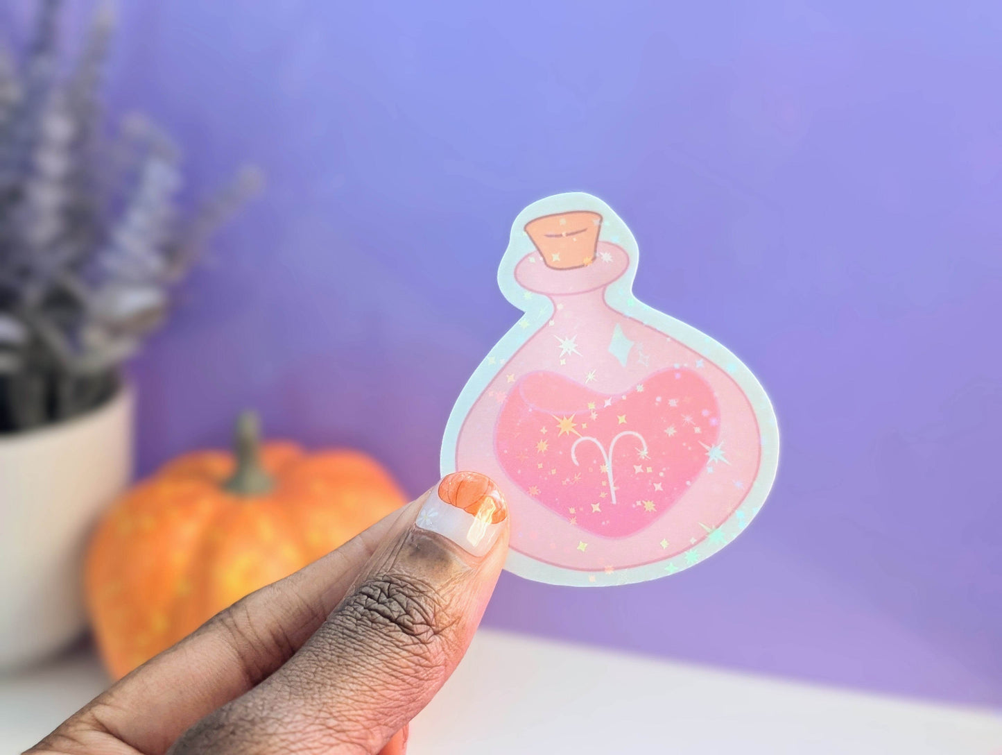 Aries Potion Sticker - IllustratingChristy