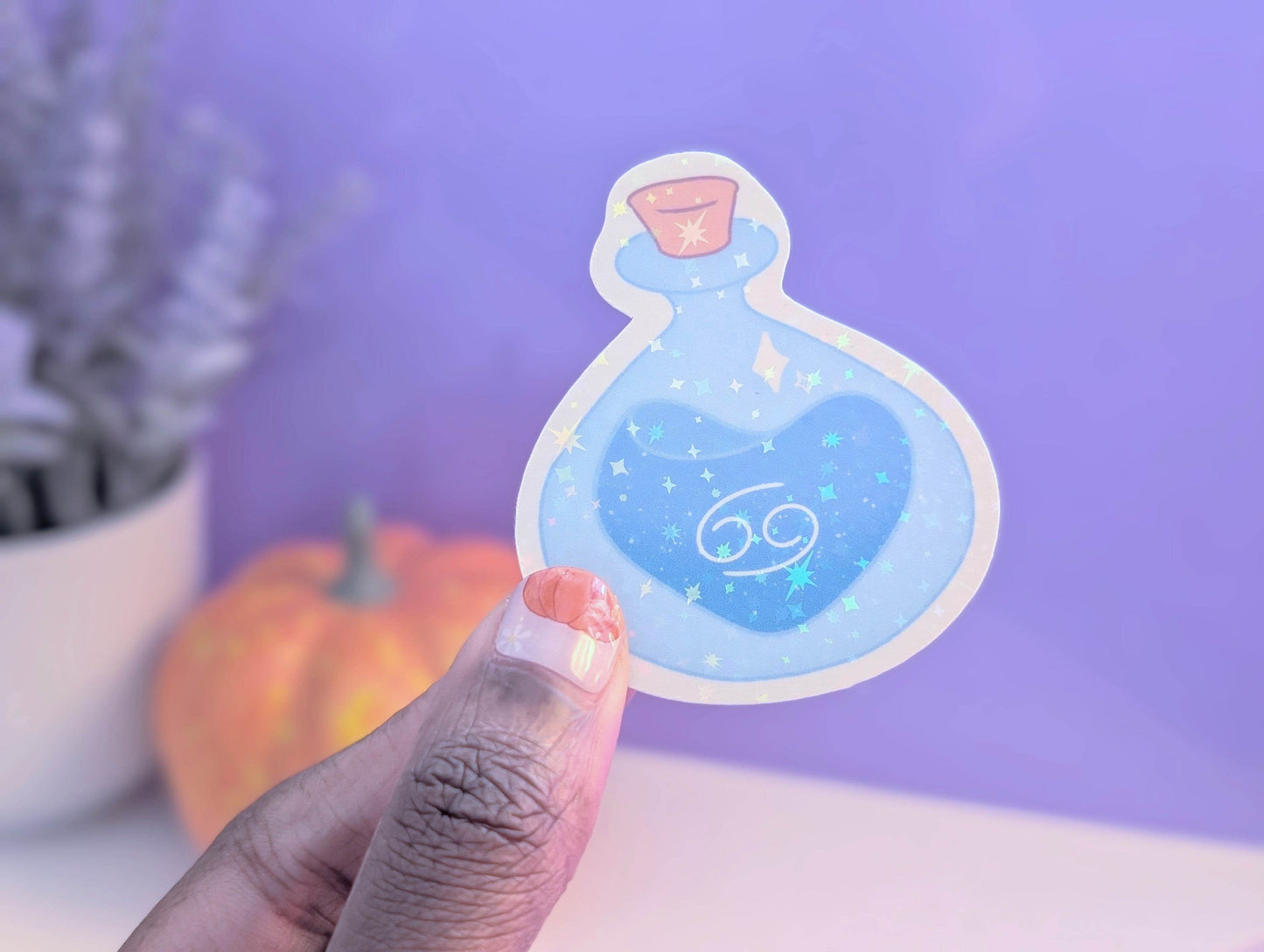 Cancer Potion Sticker - IllustratingChristy