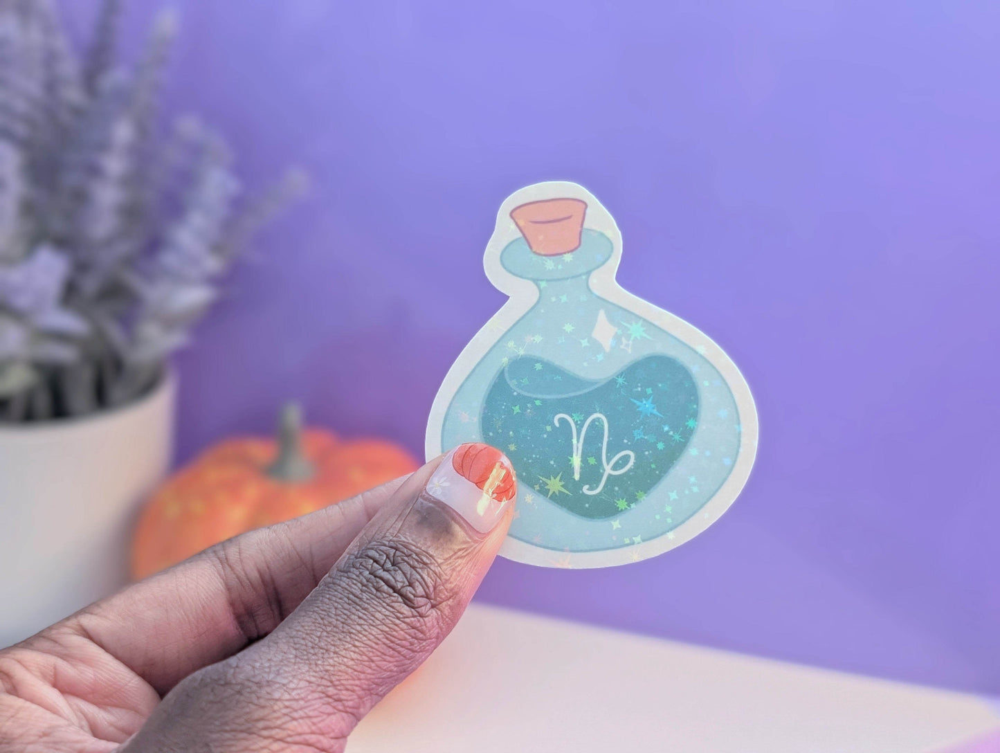 Capricorn Potion Sticker - IllustratingChristy