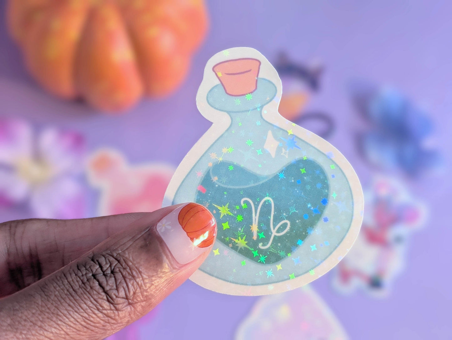 Capricorn Potion Sticker - IllustratingChristy