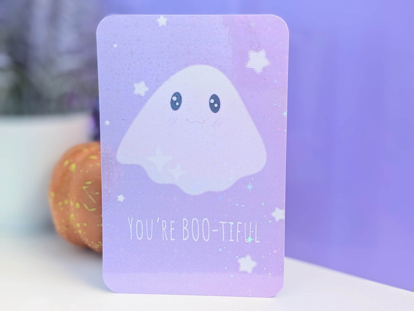 Galactic Ghost Art Print - IllustratingChristy