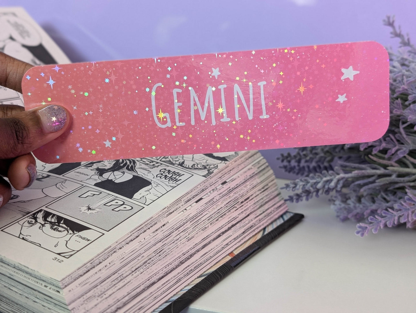 Gemini Bookmark - IllustratingChristy
