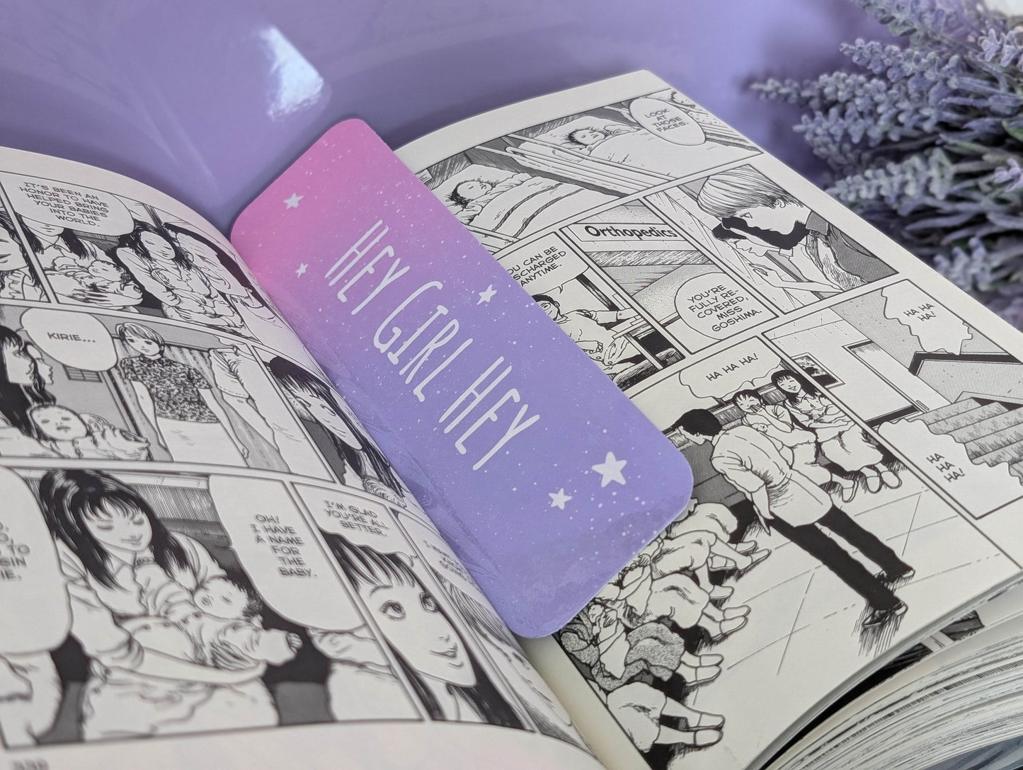 Hey Girl Hey Bookmark - IllustratingChristy