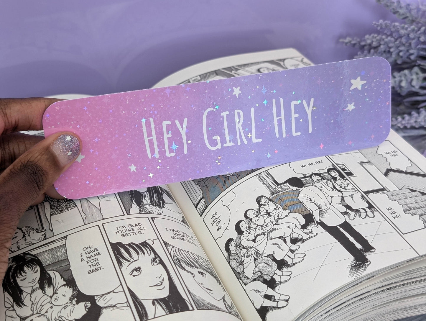 Hey Girl Hey Bookmark - IllustratingChristy