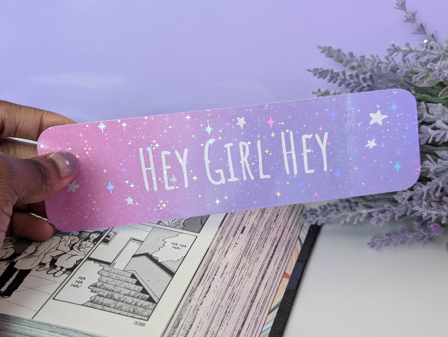 Hey Girl Hey Bookmark - IllustratingChristy
