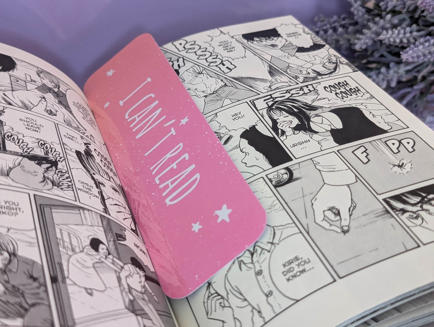 I Can't Read Bookmark - IllustratingChristy
