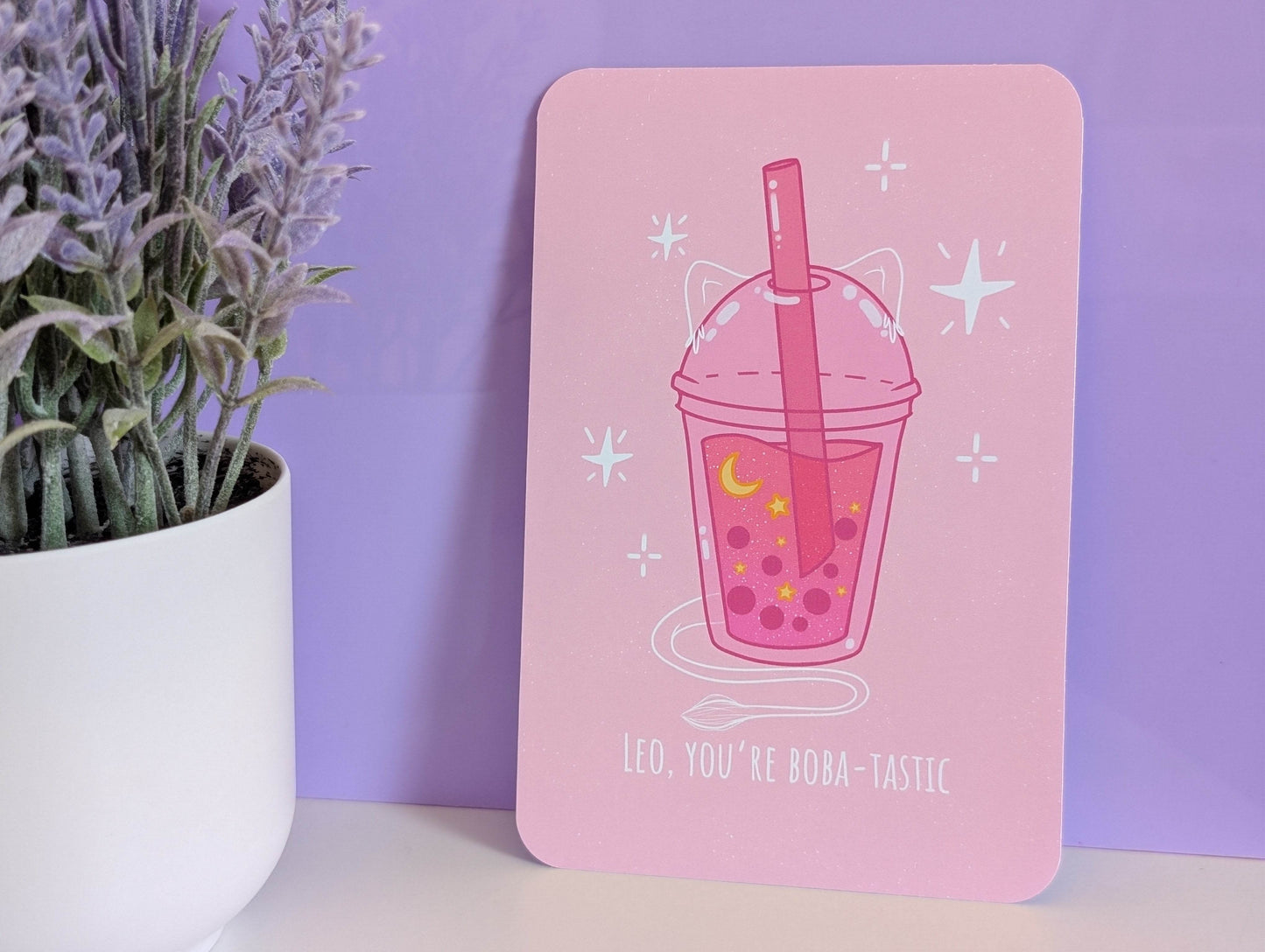 Leo Boba Art Print - IllustratingChristy