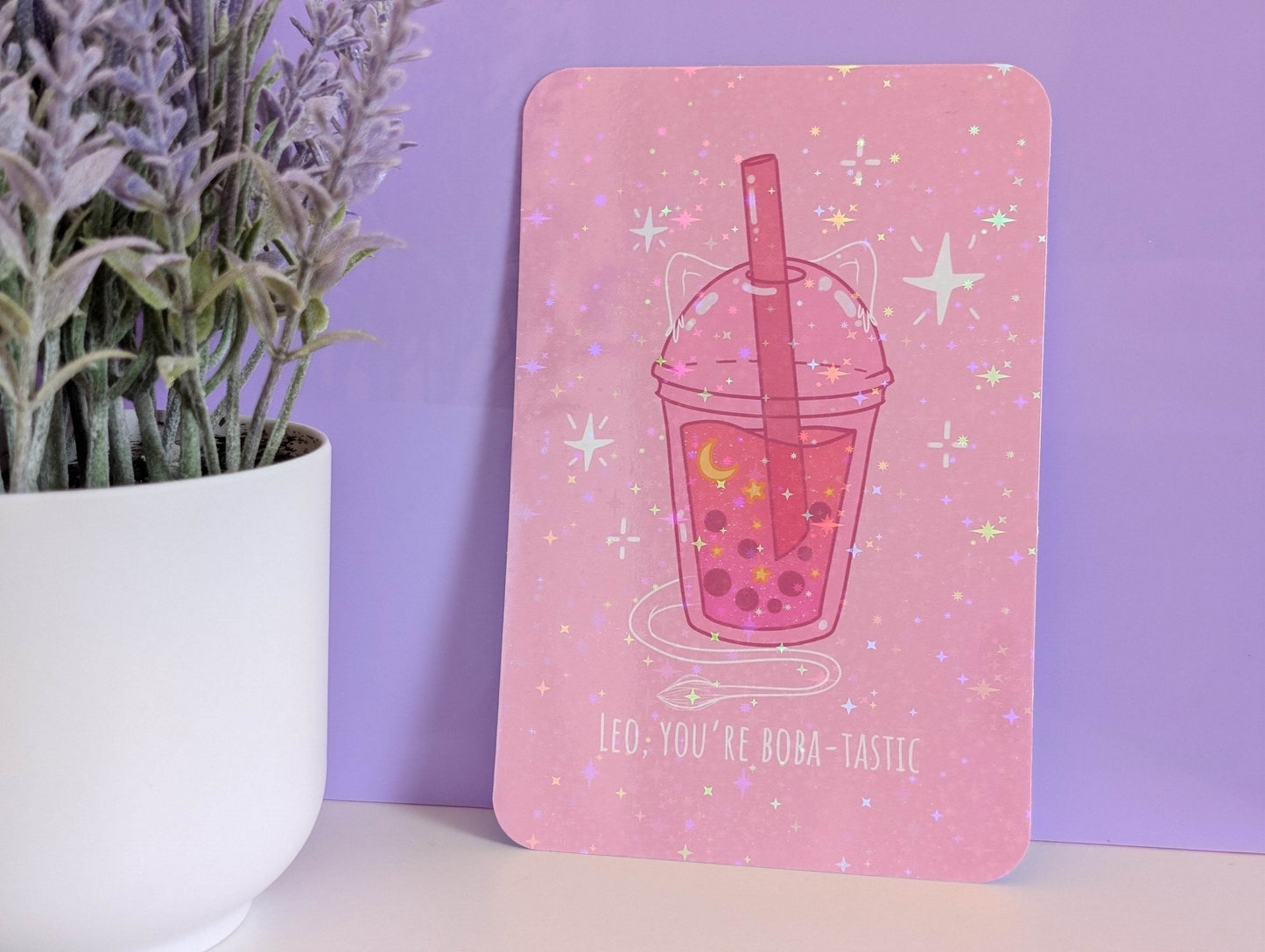 Leo Boba Art Print - IllustratingChristy