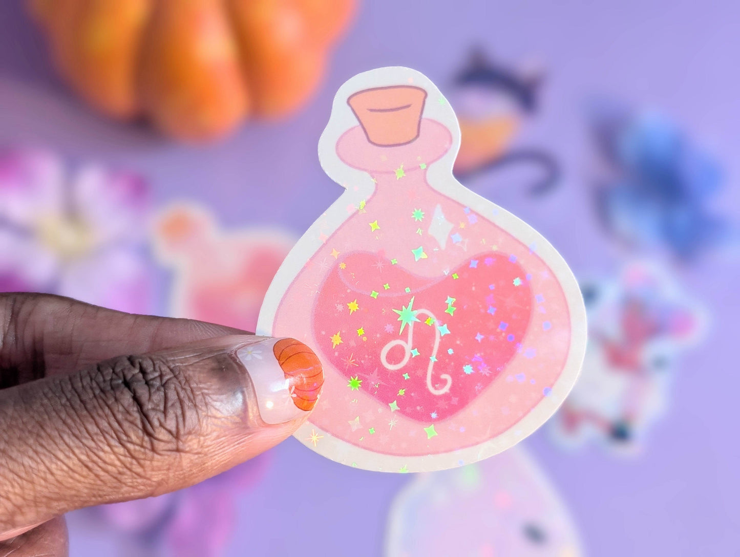 Leo Potion Sticker - IllustratingChristy