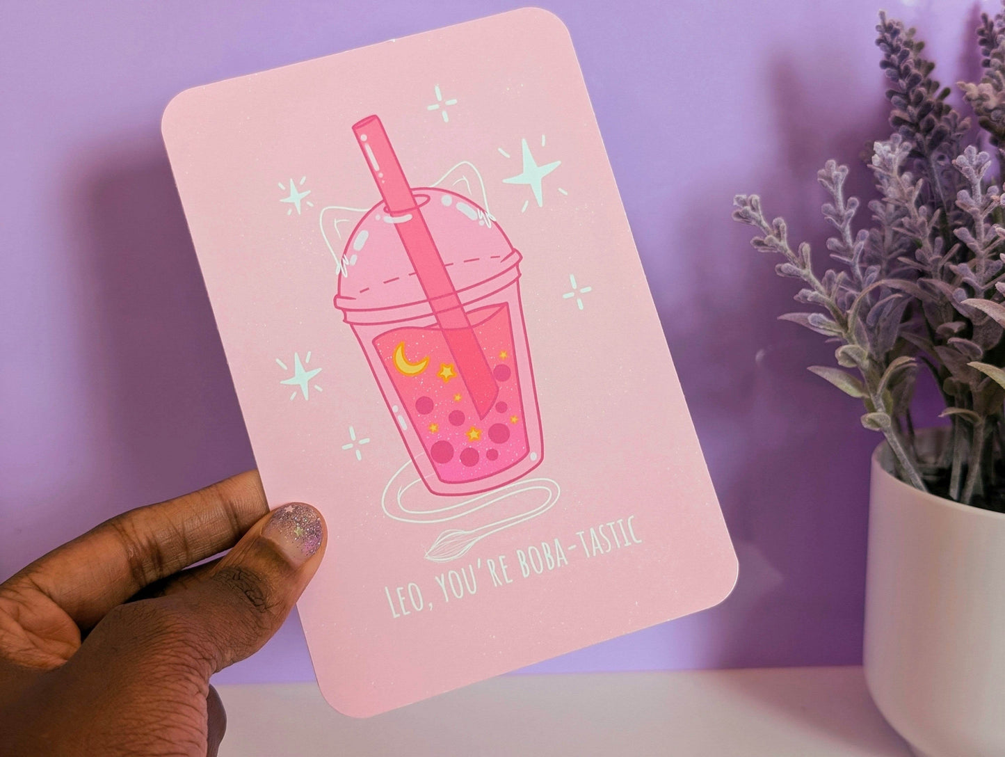 Leo Boba Art Print - IllustratingChristy