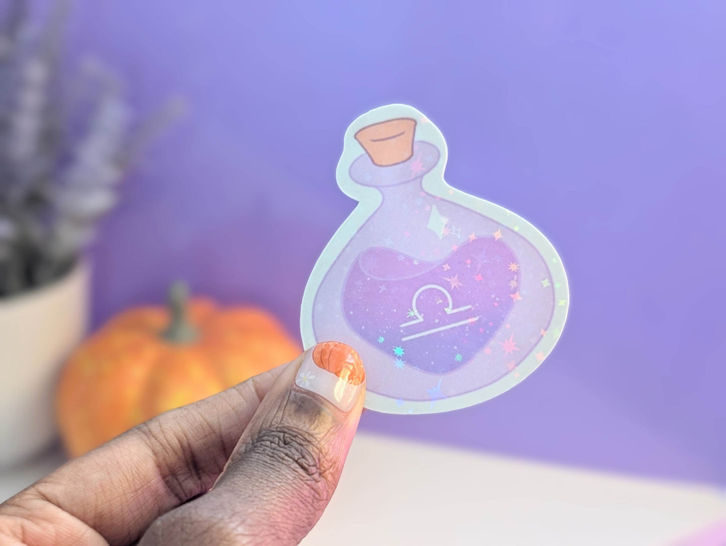 Libra Potion Sticker - IllustratingChristy