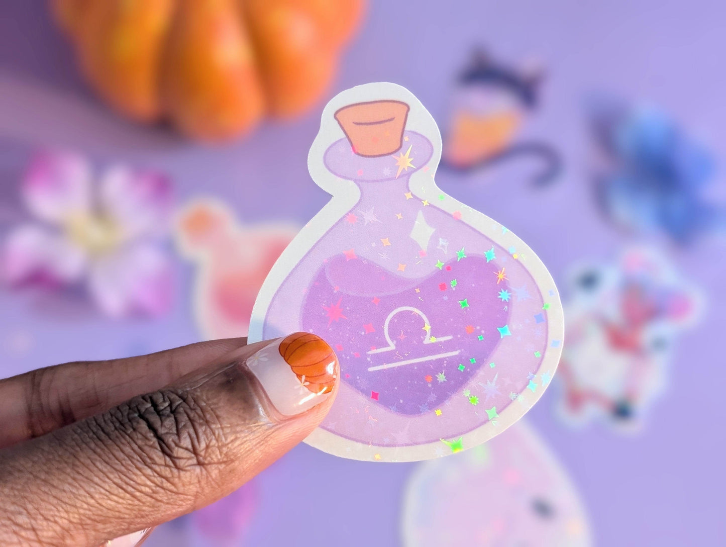 Libra Potion Sticker - IllustratingChristy