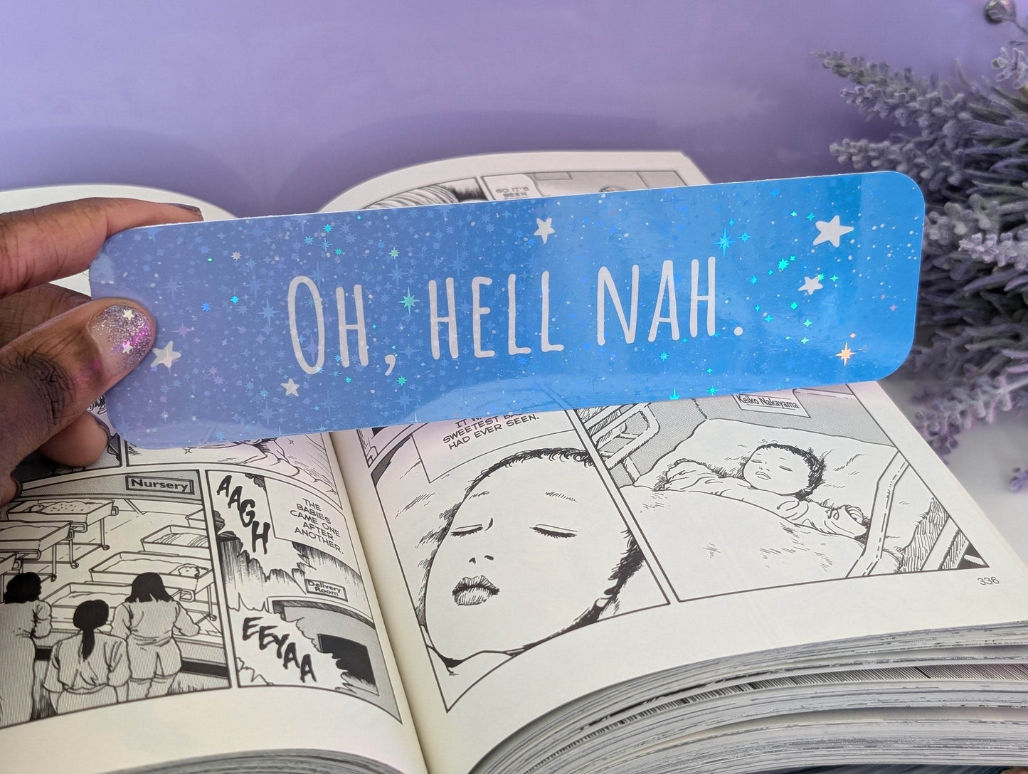 Oh, Hell Nah. Bookmark - IllustratingChristy