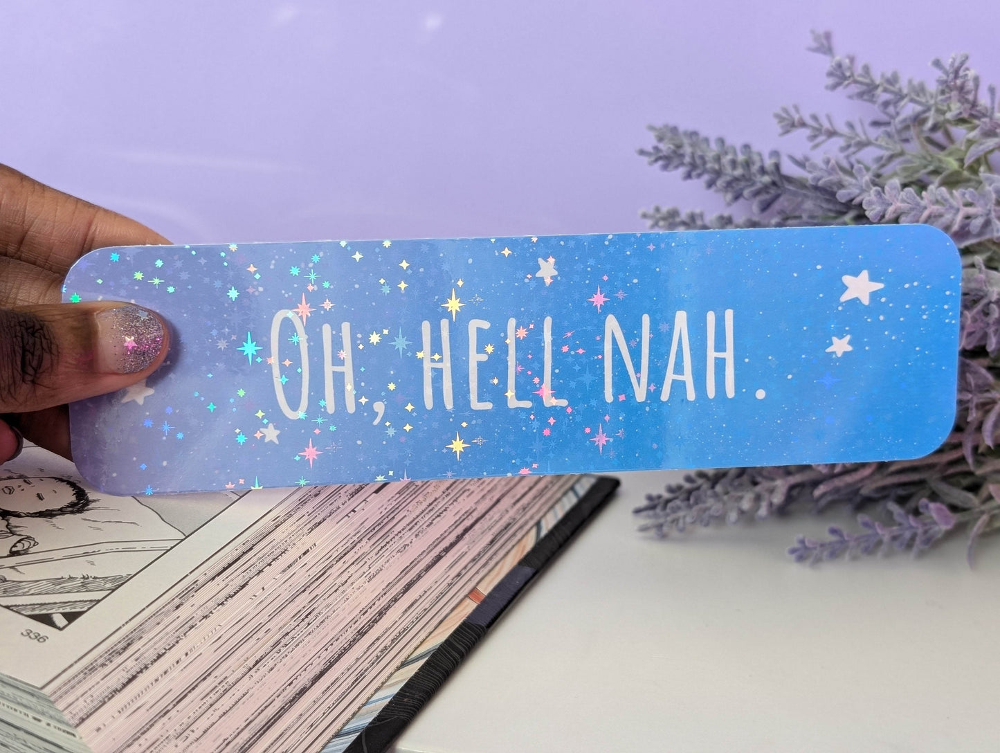 Oh, Hell Nah. Bookmark - IllustratingChristy