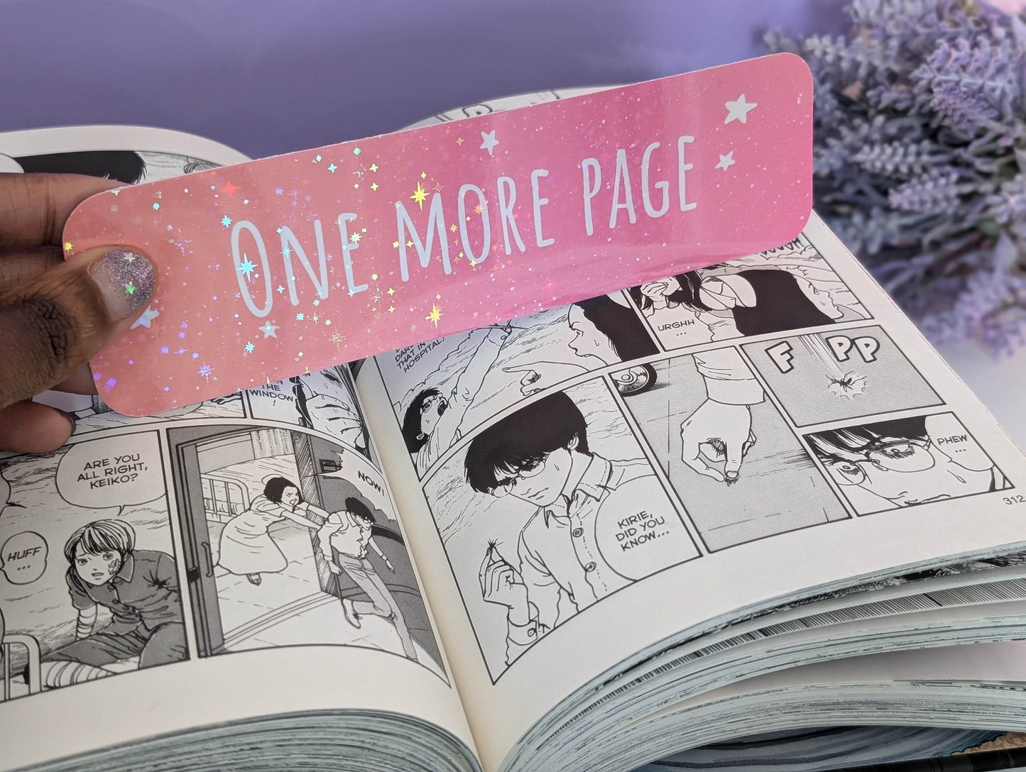 One More Page Bookmark - IllustratingChristy