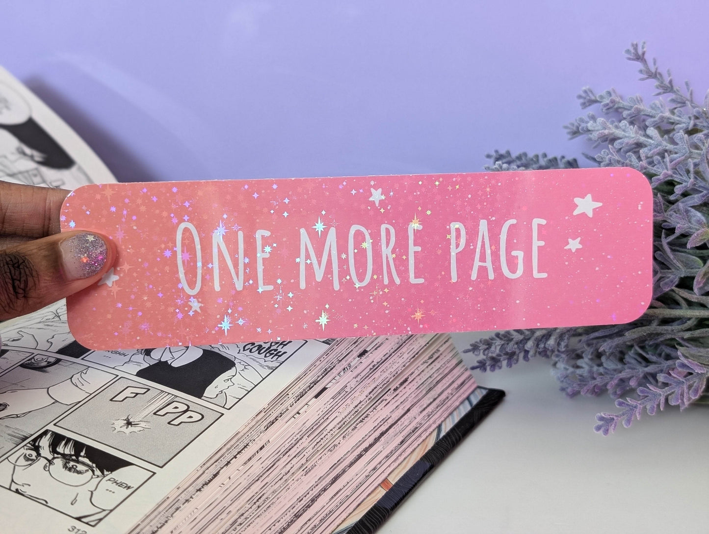 One More Page Bookmark - IllustratingChristy