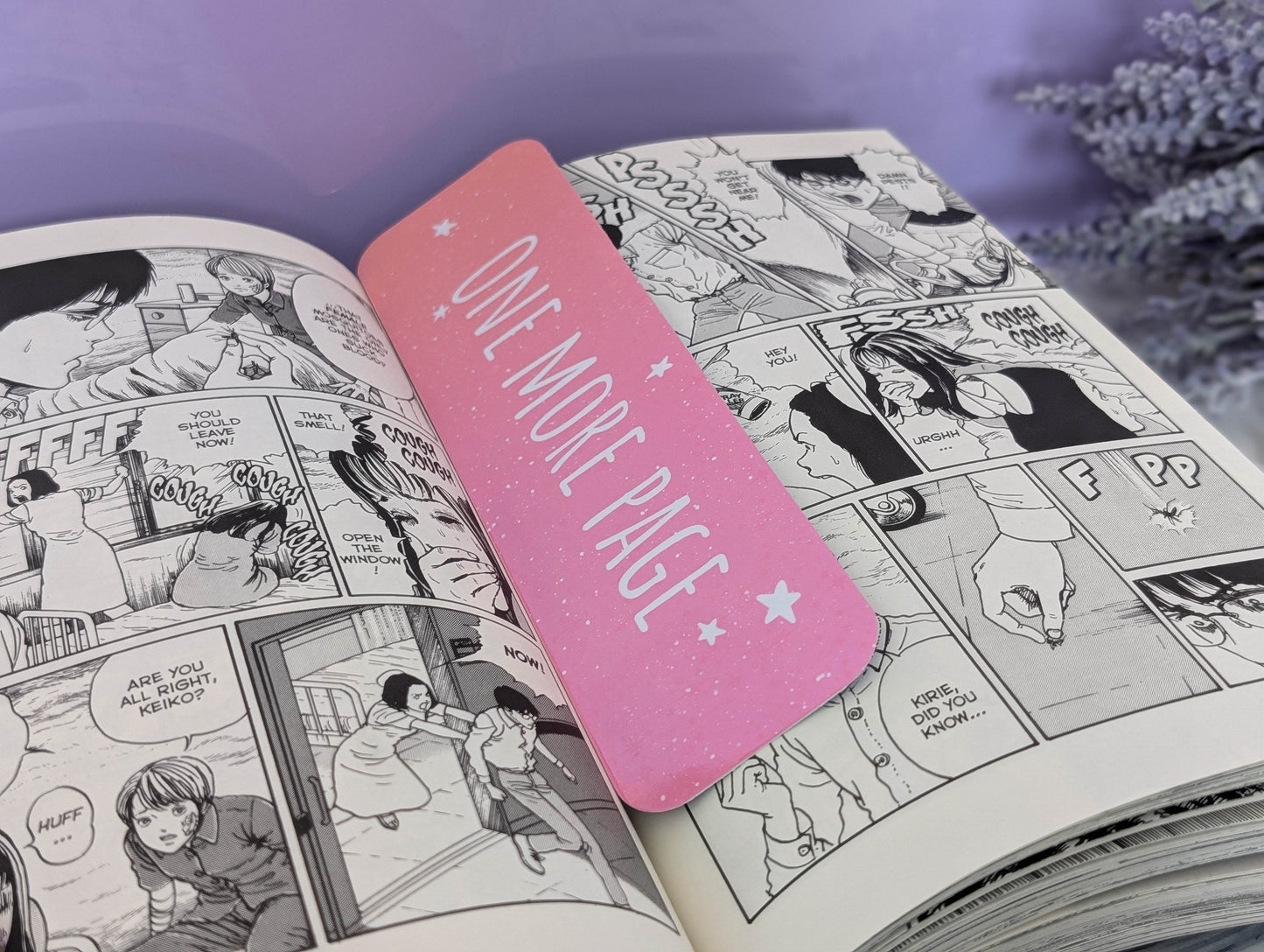 One More Page Bookmark - IllustratingChristy