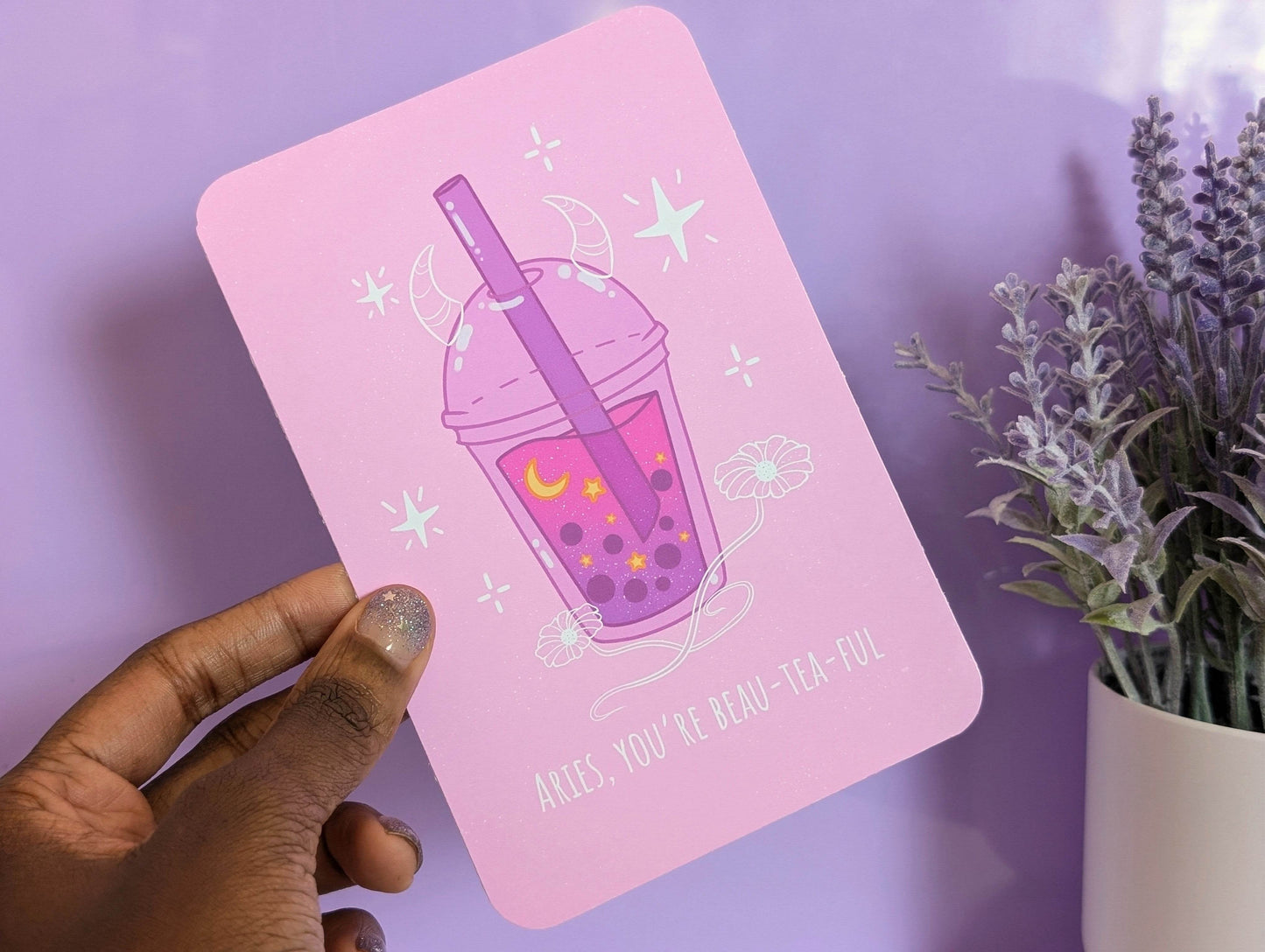 Aries Boba Art Print - IllustratingChristy