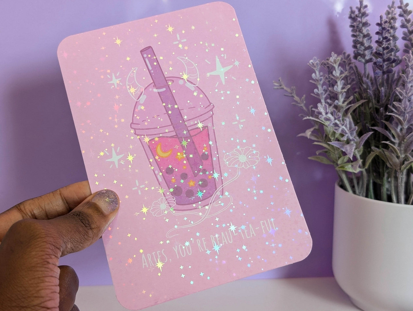 Aries Boba Art Print - IllustratingChristy