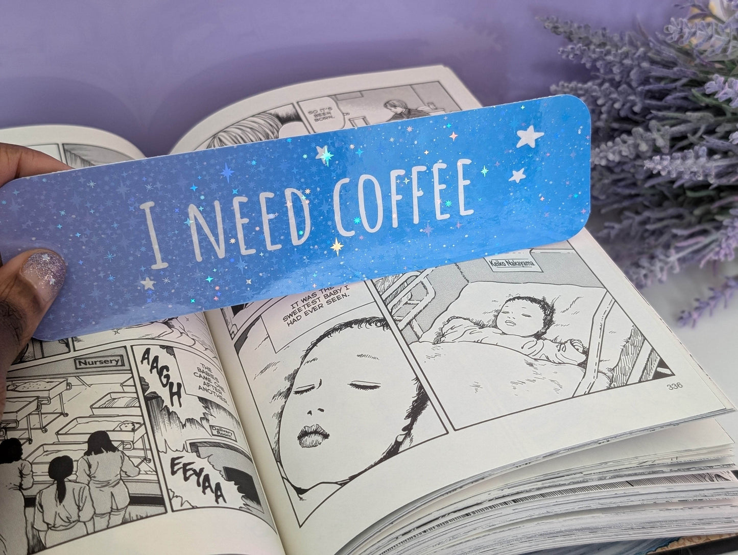I Need Coffee Bookmark - IllustratingChristy