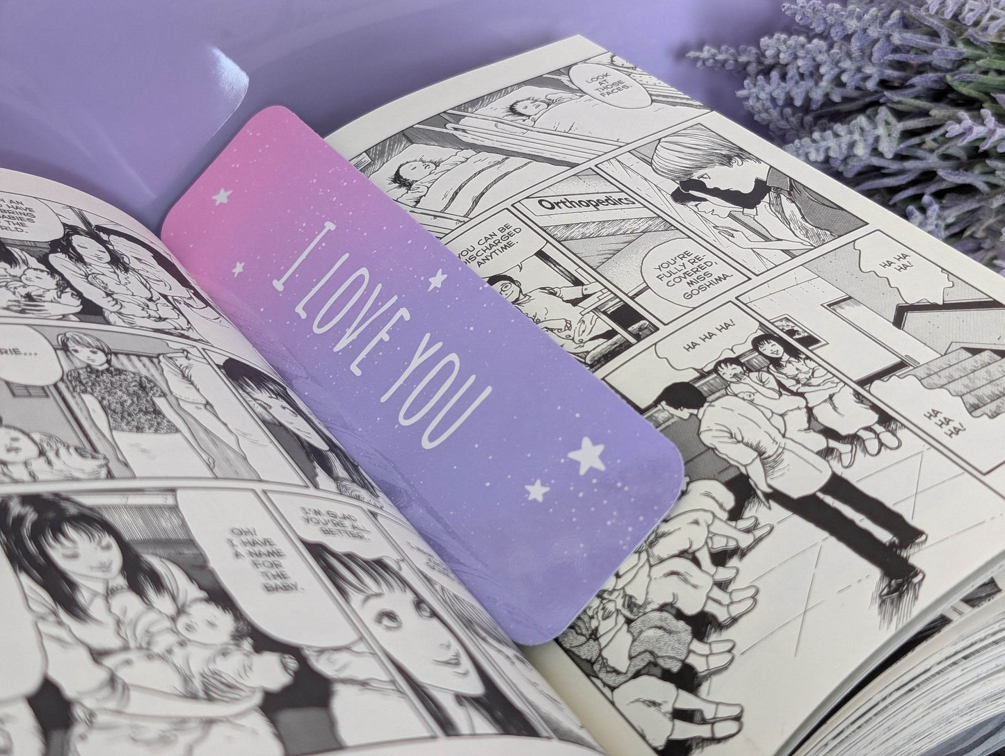I Love You Bookmark - IllustratingChristy
