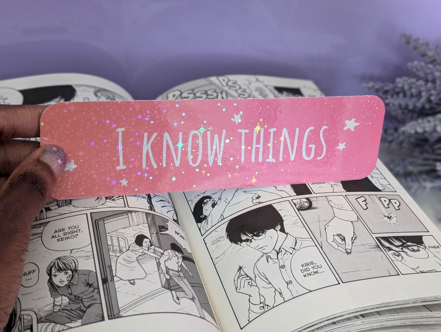 I Know Things Bookmark - IllustratingChristy