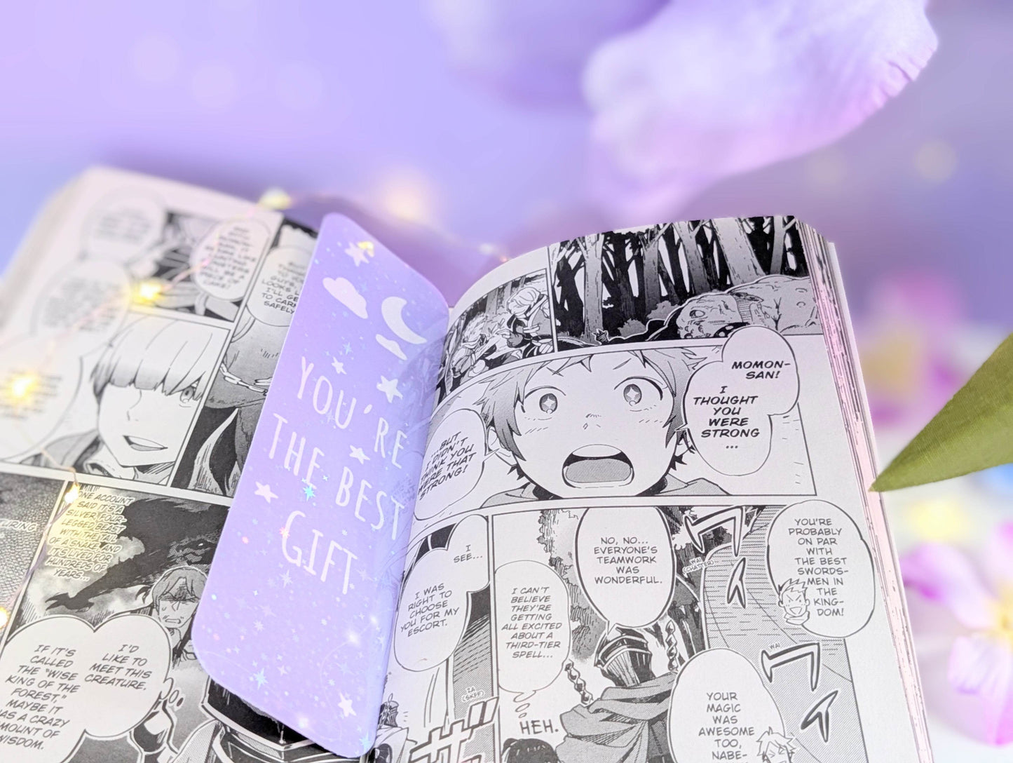 "You're The Best Gift" Bookmark - Lavender - IllustratingChristy