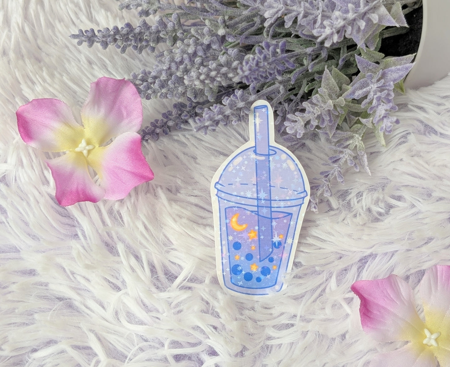 Violet Boba Sticker