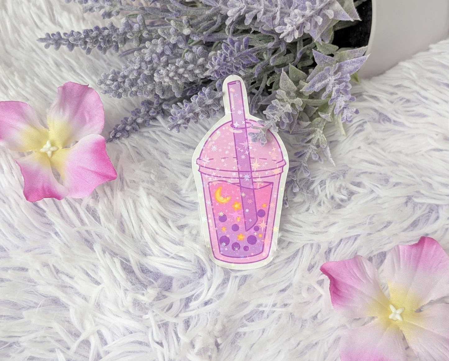 Purple Boba Sticker