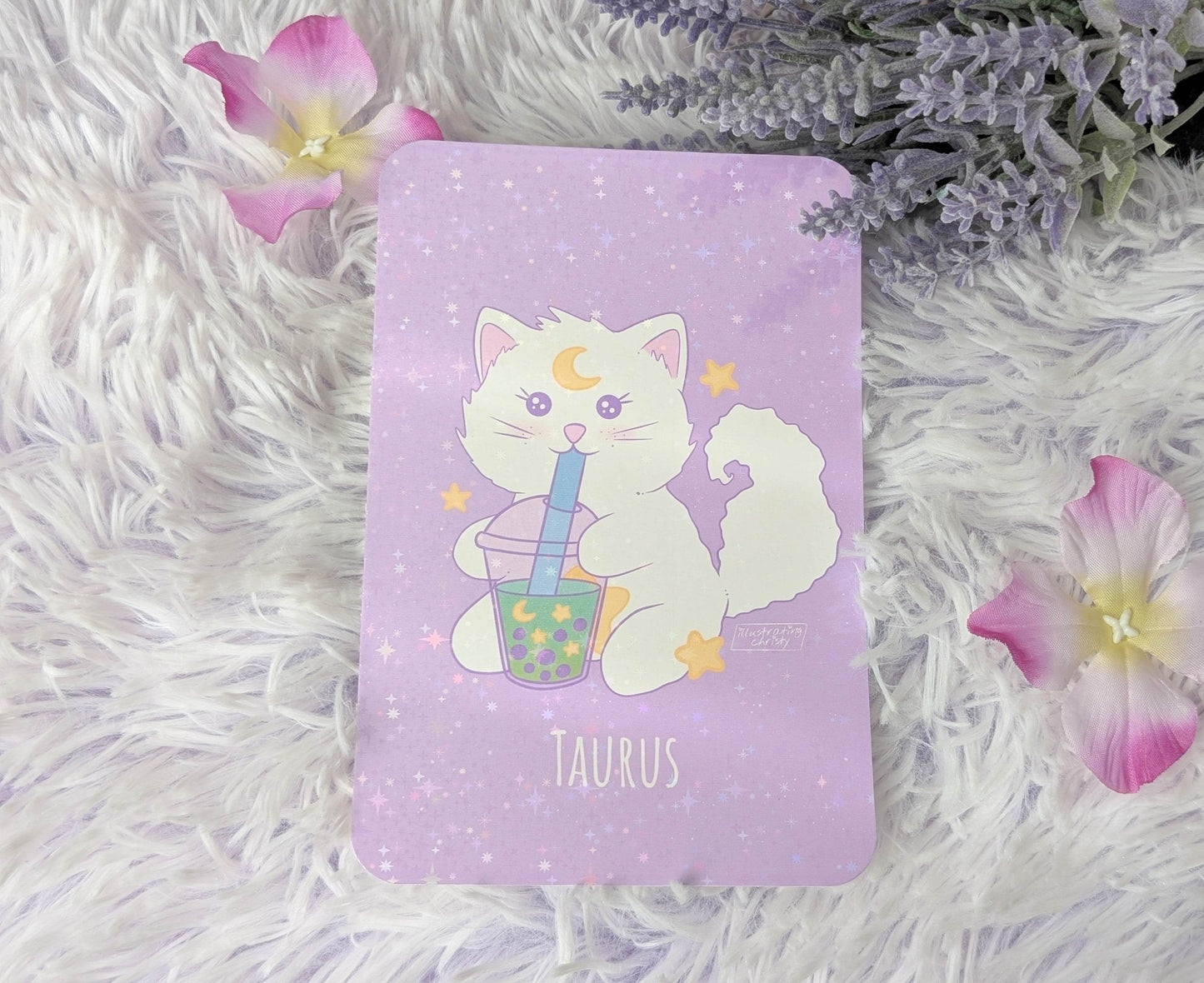 Taurus Nima Boba Art Print - IllustratingChristy