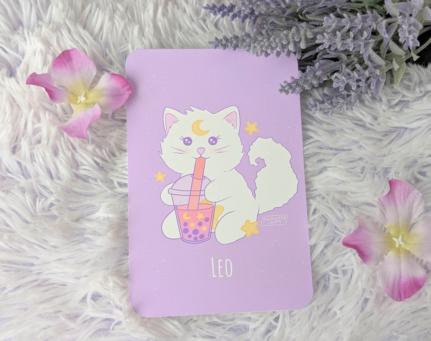 Leo Nima Boba Art Print - IllustratingChristy