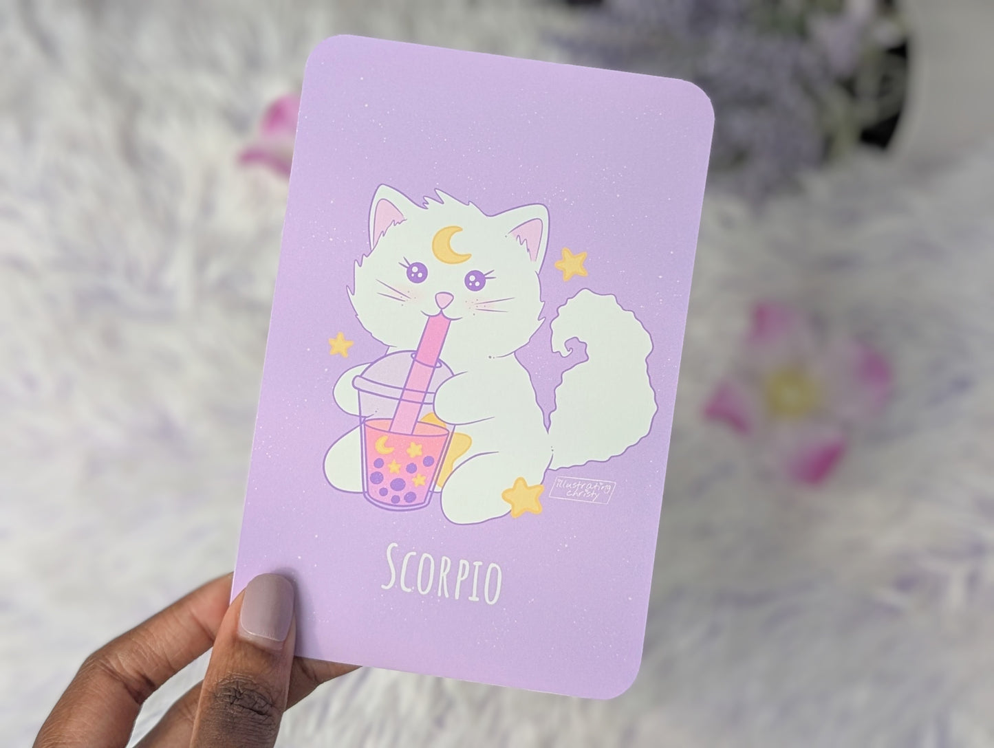 Scorpio Nima Boba Art Print
