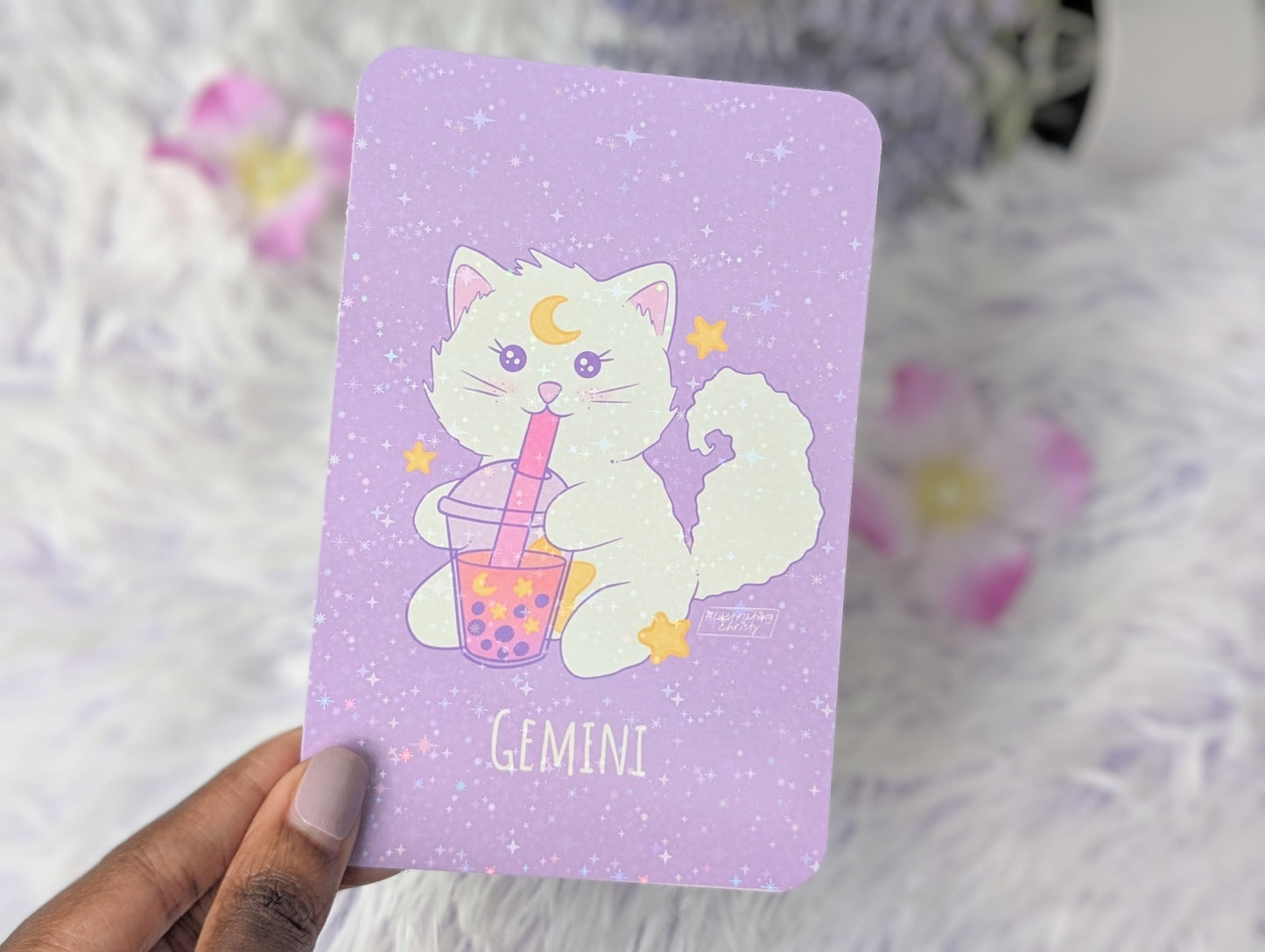 Gemini Nima Boba Art Print