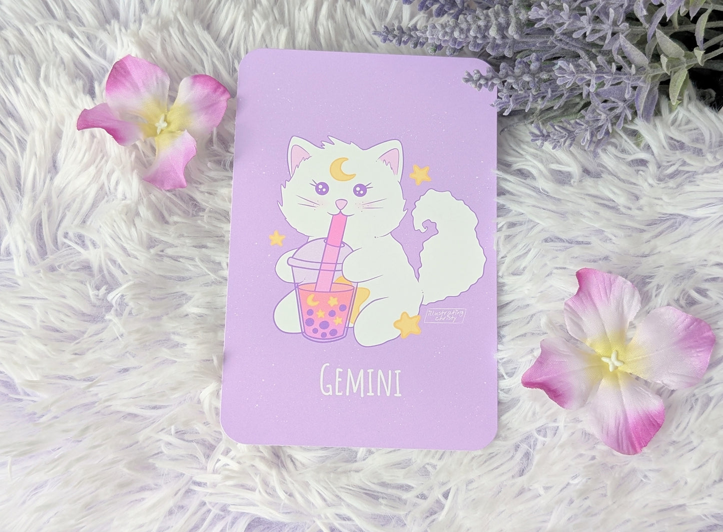 Gemini Nima Boba Art Print