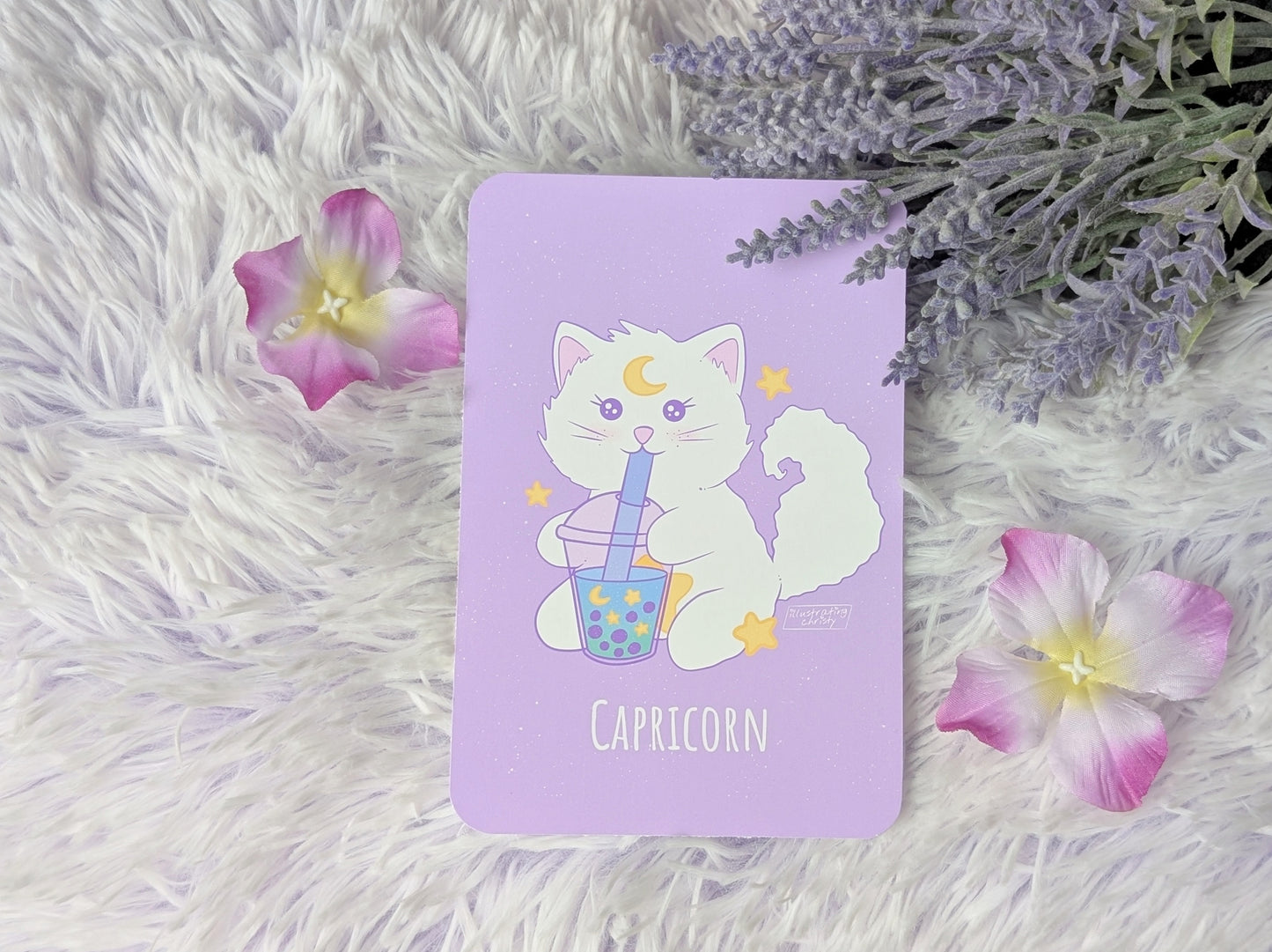 Capricorn Nima Boba Art Print