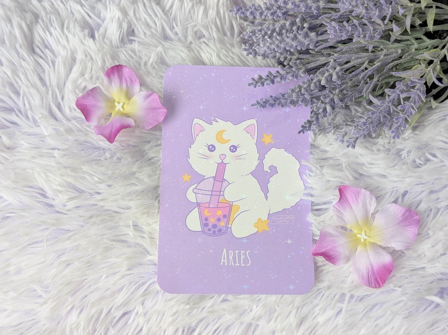 Aries Nima Boba Art Print - IllustratingChristy
