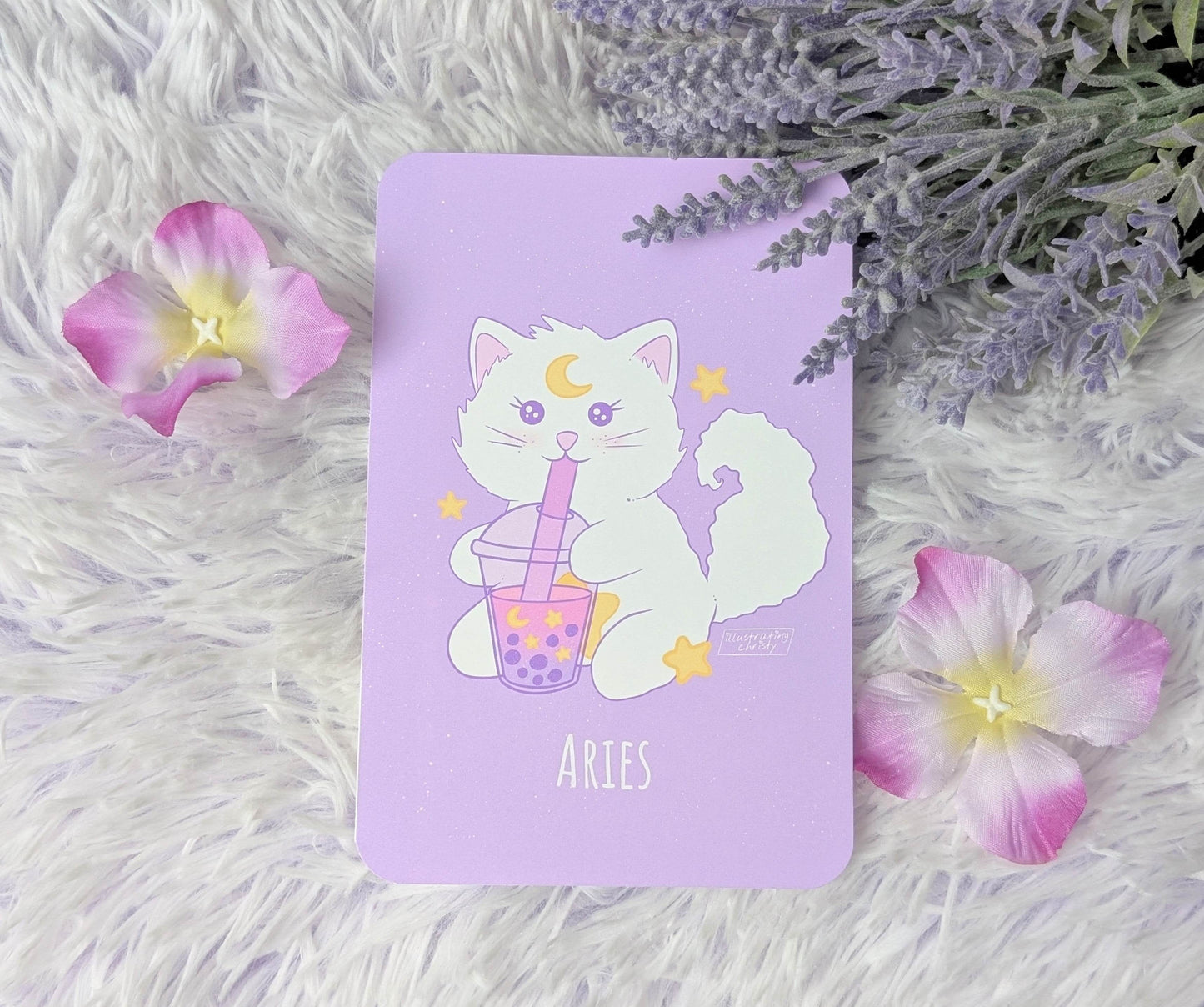 Aries Nima Boba Art Print - IllustratingChristy