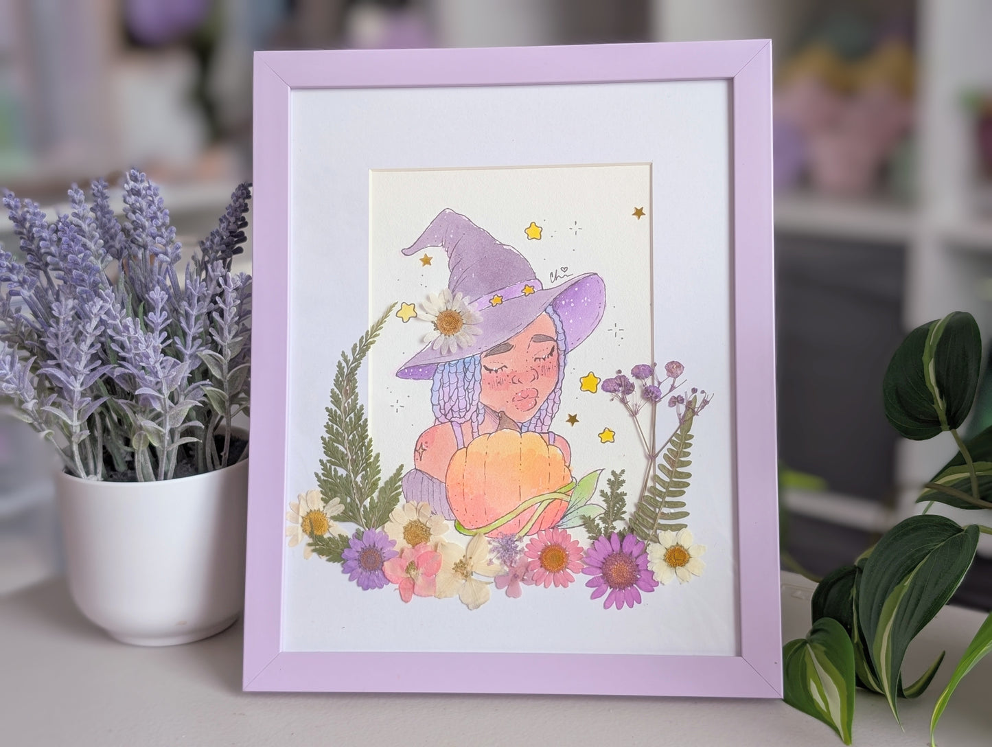 Pumpkin Season - Original Watercolor