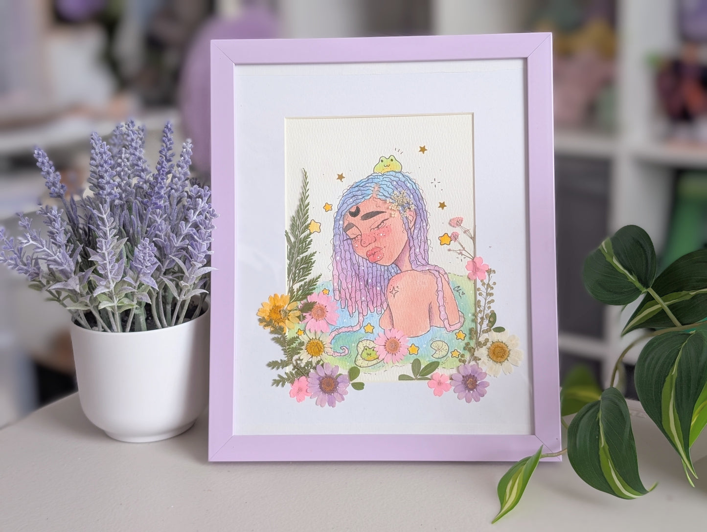 Cozy Sunday - Original Watercolor