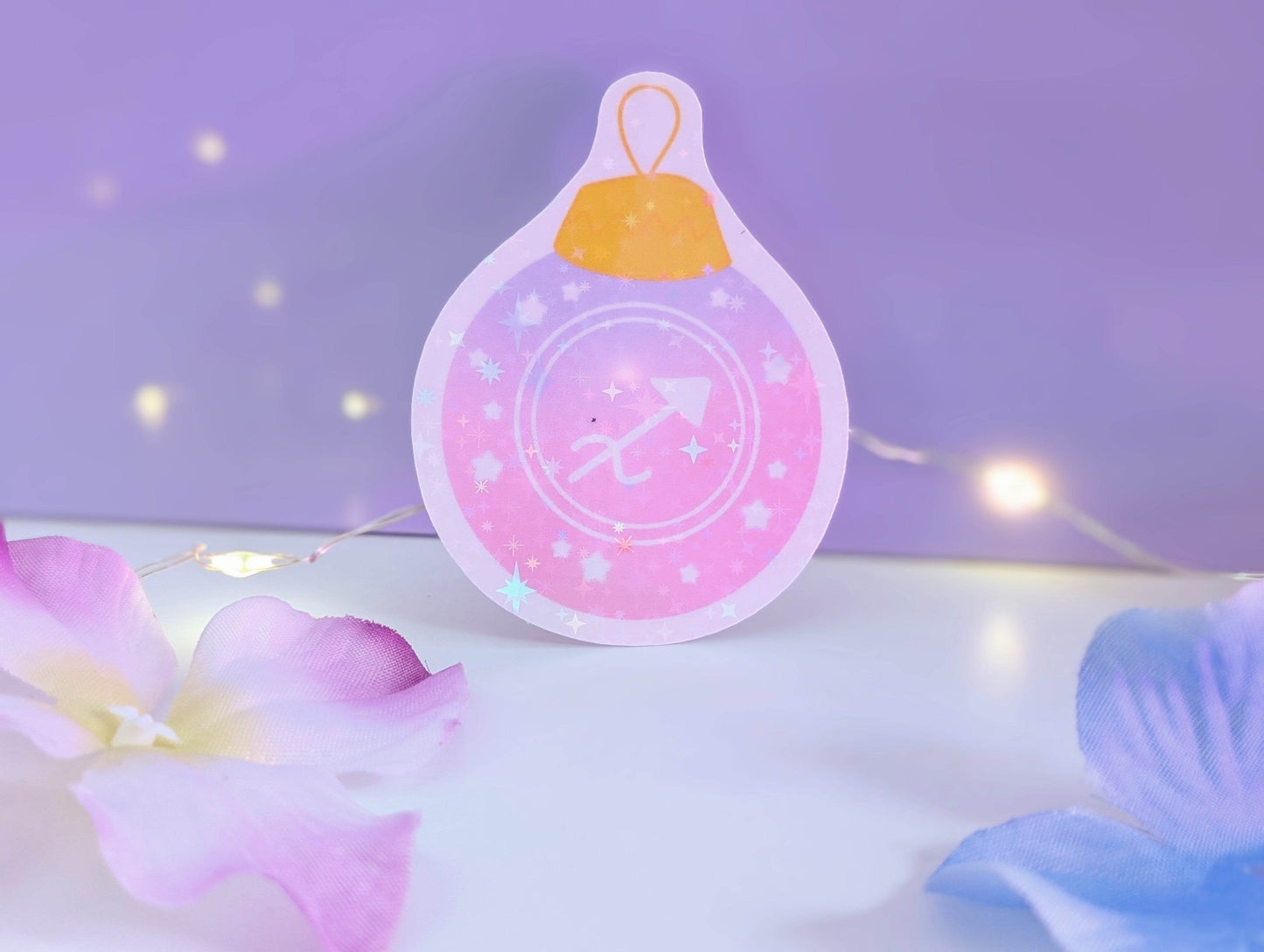 Sagittarius Ornament Sticker - IllustratingChristy
