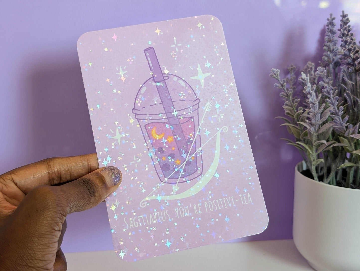 Sagittarius Boba Art Print - IllustratingChristy