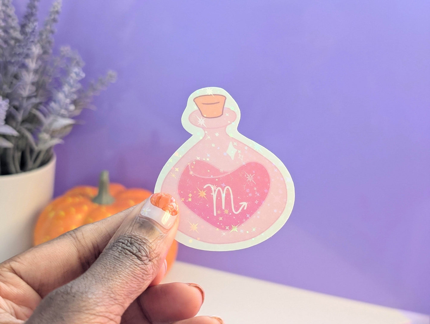 Scorpio Potion Sticker - IllustratingChristy
