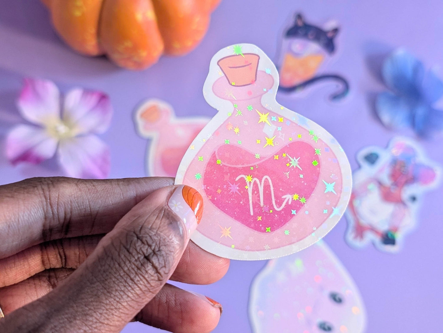 Scorpio Potion Sticker - IllustratingChristy