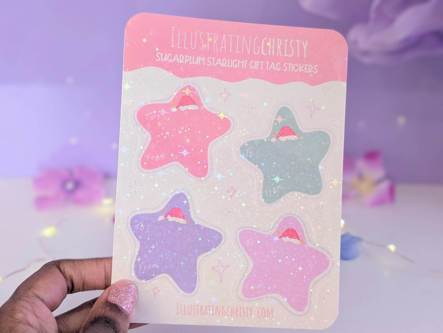 Sugarplum Starlight Sticker Sheets Bundle - IllustratingChristy